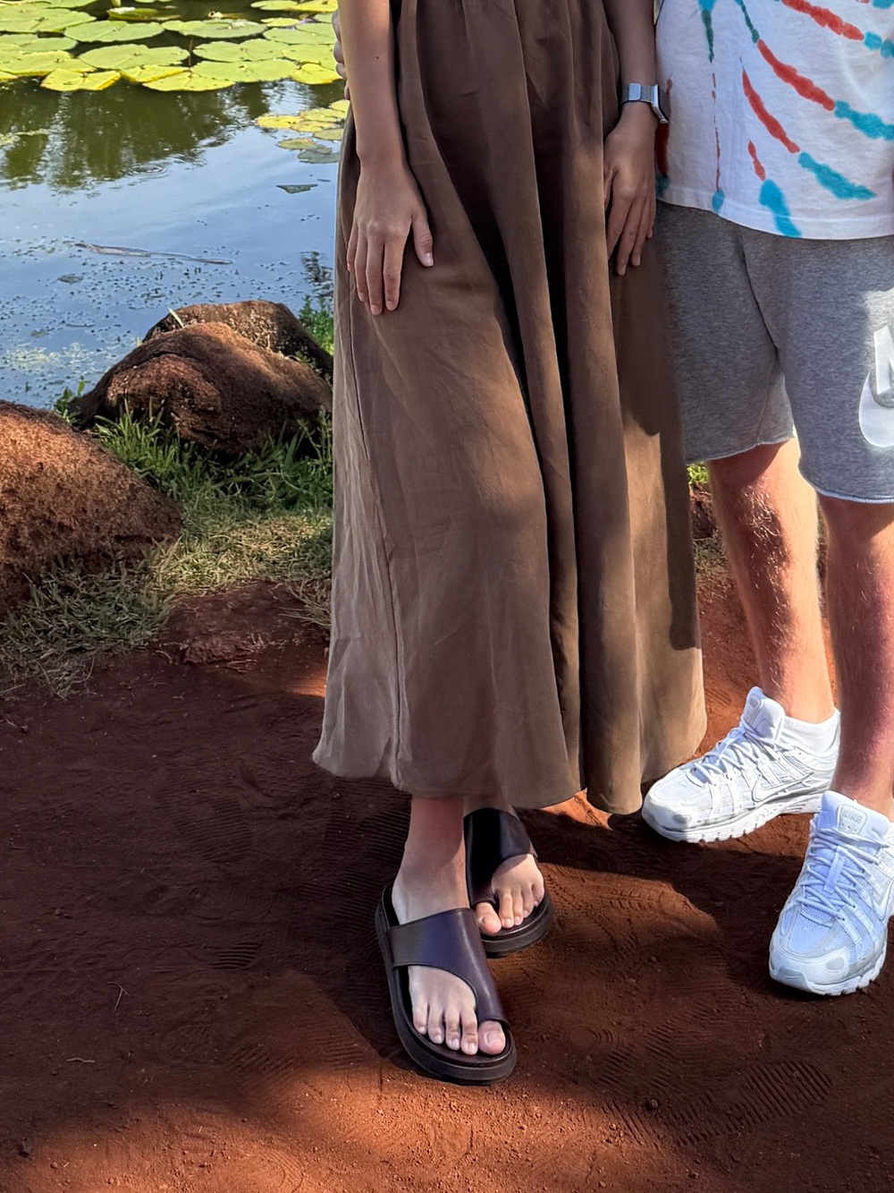 Zara Flat leather sandals